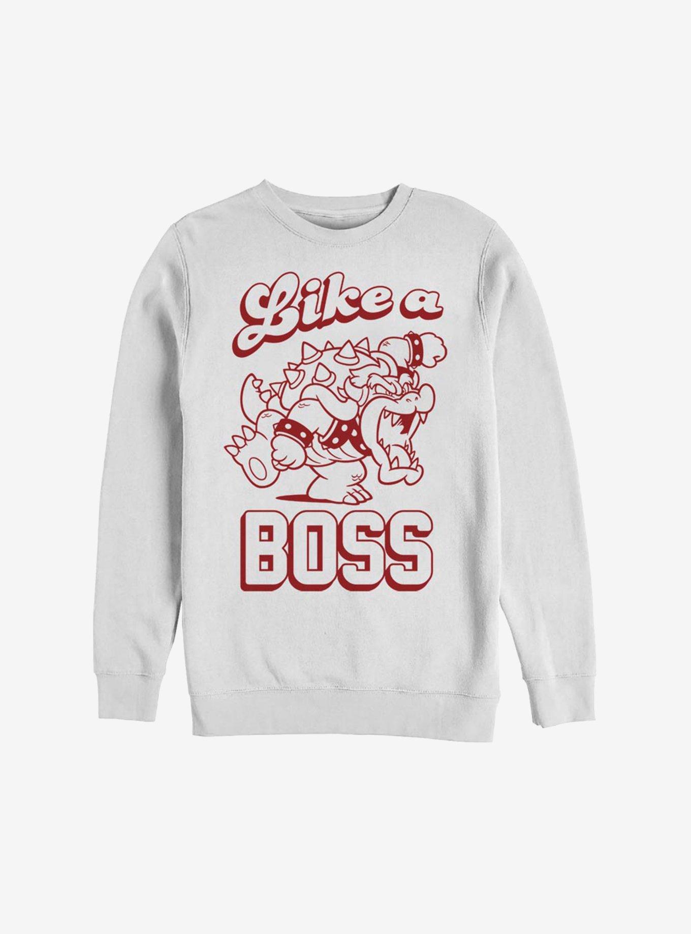 Nintendo Super Mario Like A Boss Bowser Sweatshirt, , hi-res