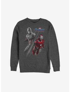 Marvel Avengers: Endgame Cap And Iron Man Sweatshirt, , hi-res