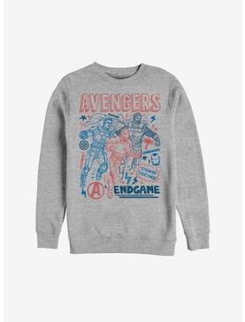 Marvel Avengers: Endgame Mightiest Doodles Sweatshirt, , hi-res