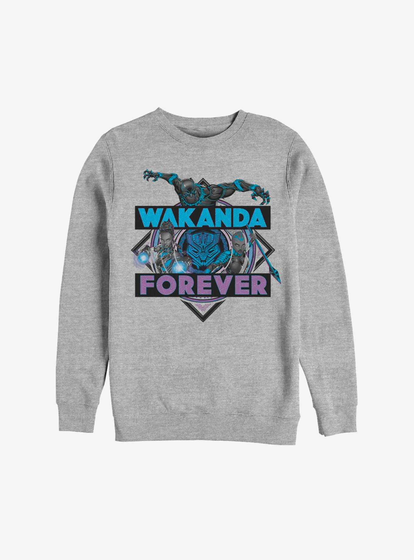Marvel Black Panther Wakanda Forever Warriors Sweatshirt, , hi-res