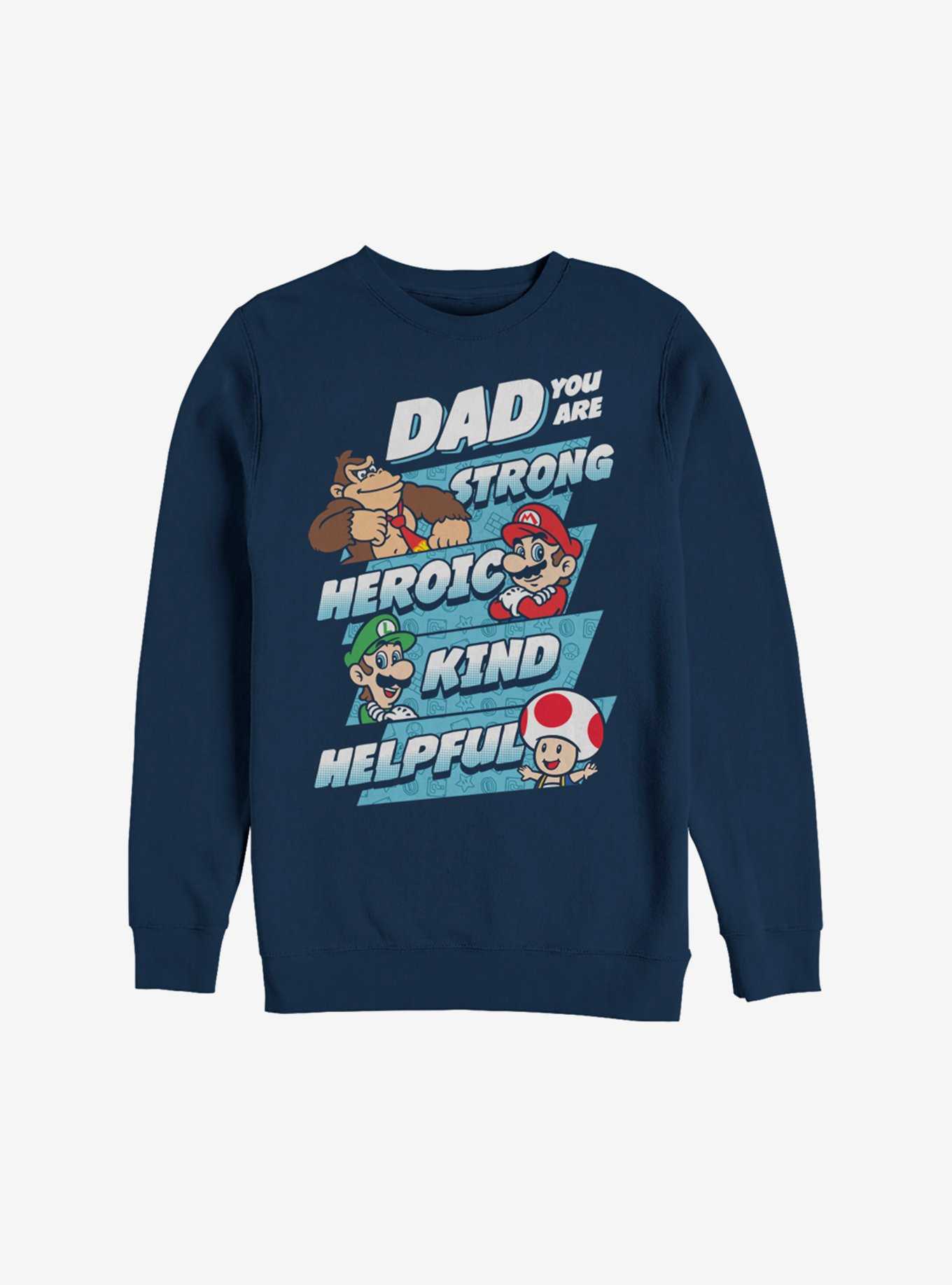 Nintendo Super Mario Dad You Are Sweatshirt, , hi-res