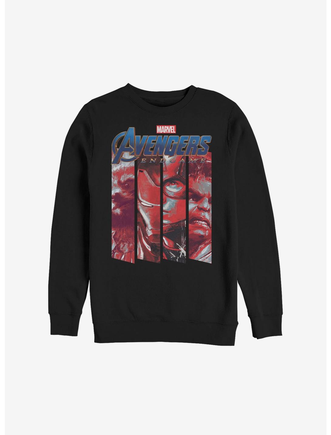 Marvel Avengers: Endgame Four Strong Sweatshirt, BLACK, hi-res