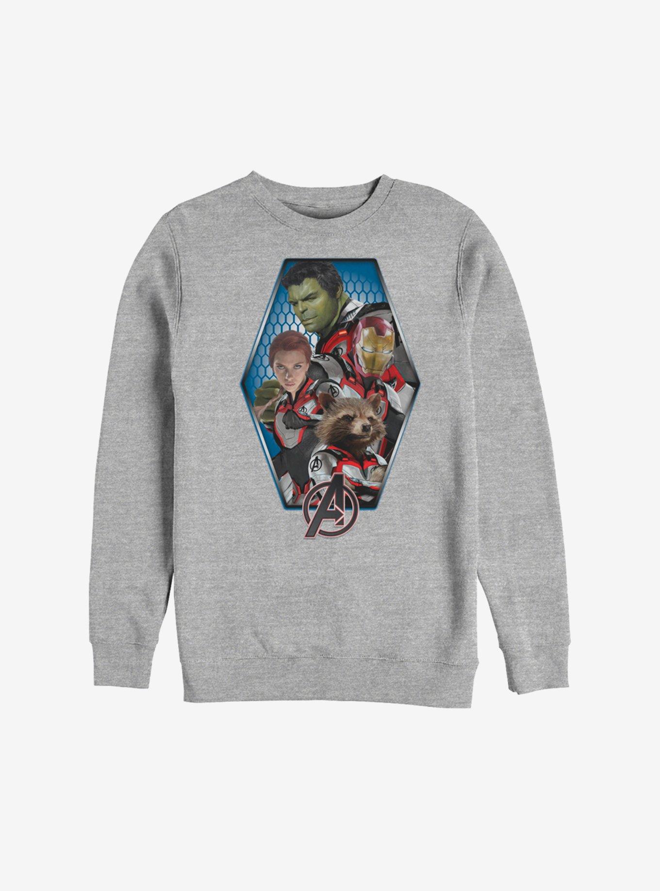 Marvel Avengers: Endgame Hexagon Of Heroes Sweatshirt, , hi-res