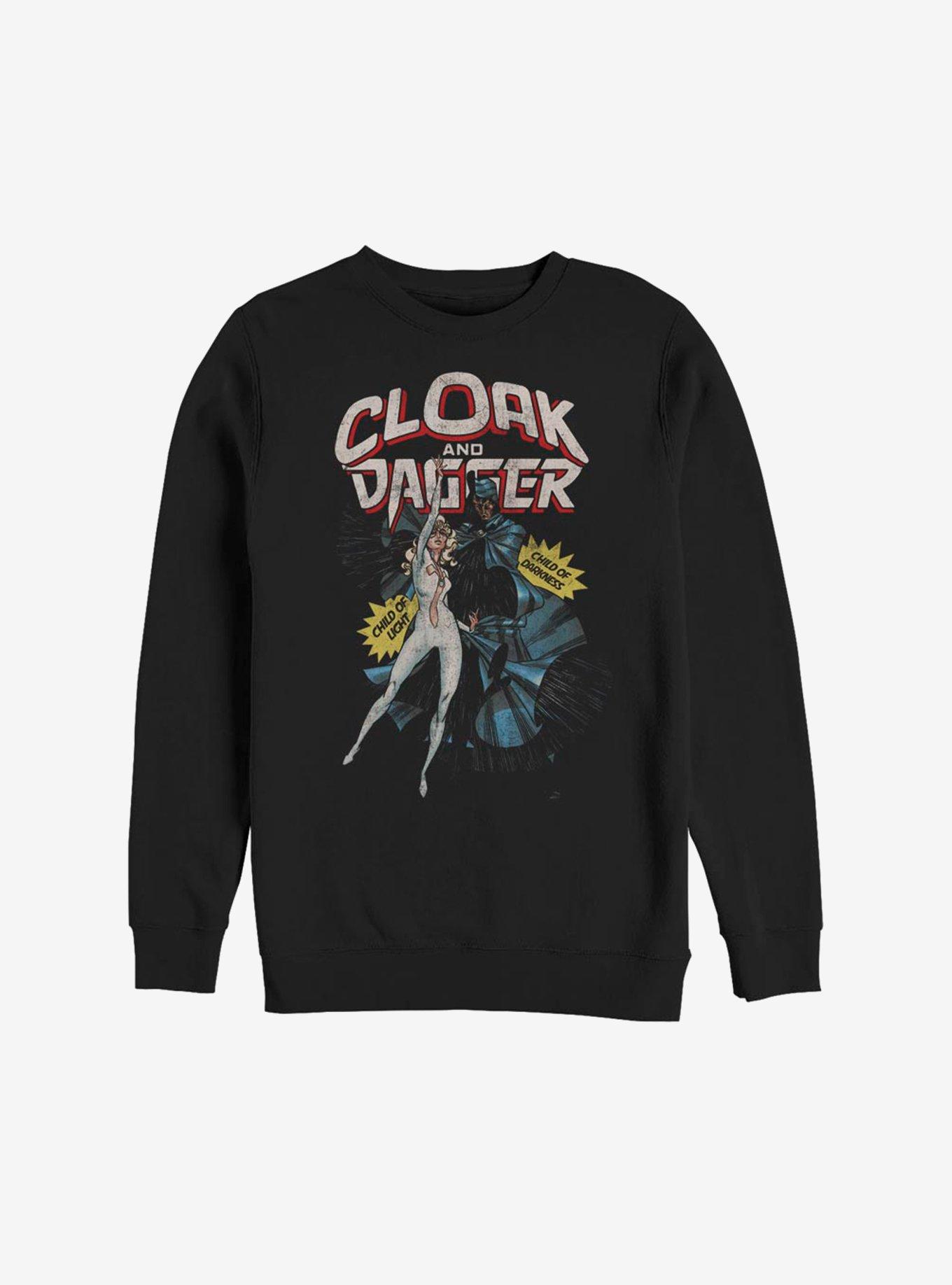 Marvel Cloak And Dagger Child Of Darkness And Light Sweatshirt, , hi-res