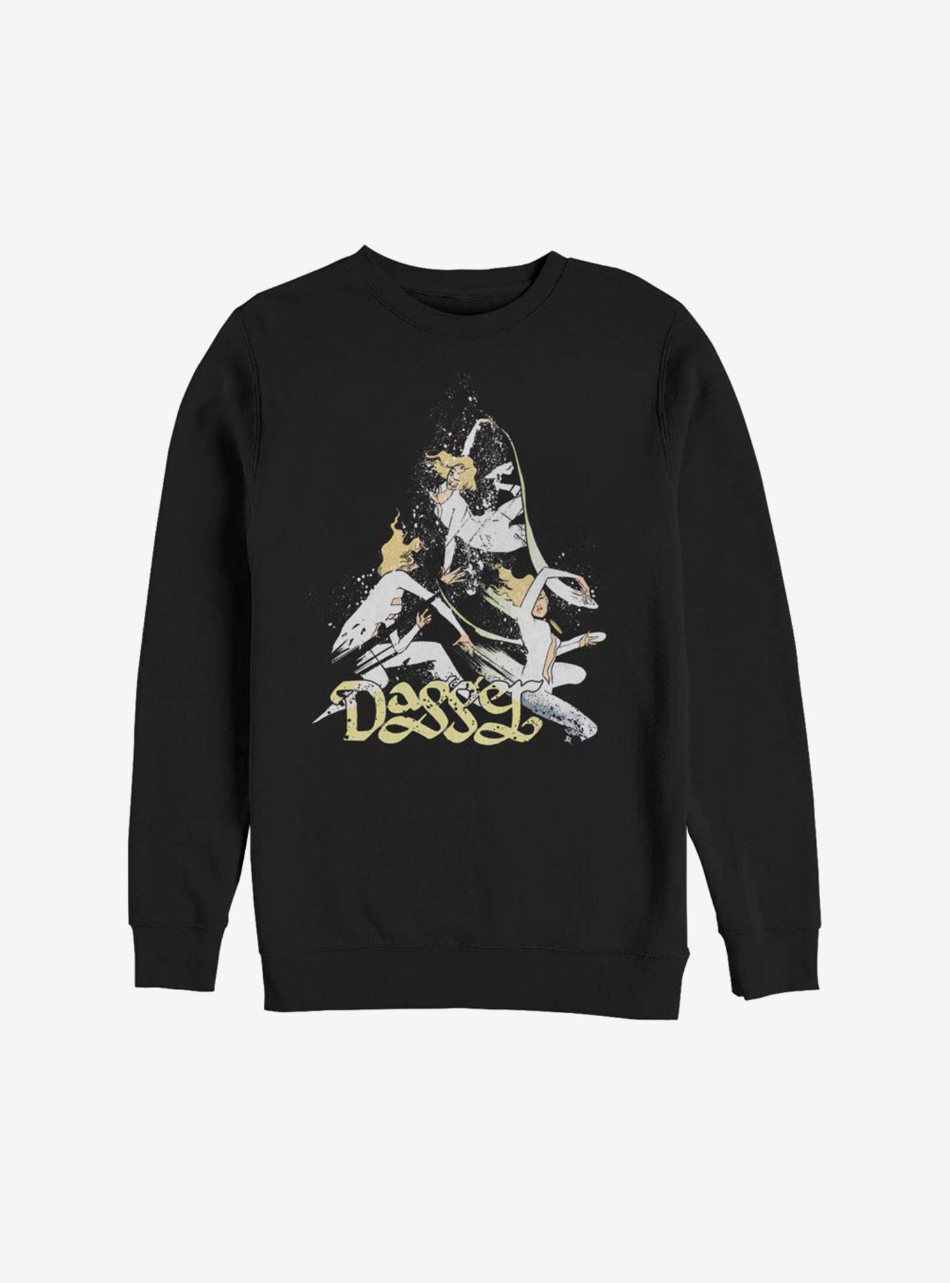 Marvel Cloak And Dagger Poses Sweatshirt, BLACK, hi-res