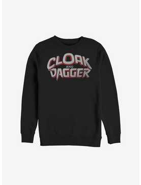 Marvel Cloak And Dagger Logo Sweatshirt, , hi-res