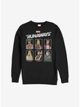 Marvel Runaways Classic Year Book Sweatshirt, BLACK, hi-res