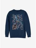 Marvel Avengers: Endgame Suited Up Sweatshirt, NAVY, hi-res