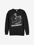 Marvel Runaways Raptor Force Sweatshirt, BLACK, hi-res