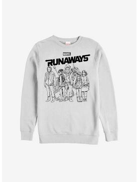 Marvel Runaways Sketched Runaways Sweatshirt, , hi-res
