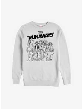 Marvel Runaways Sketched Runaways Sweatshirt, , hi-res