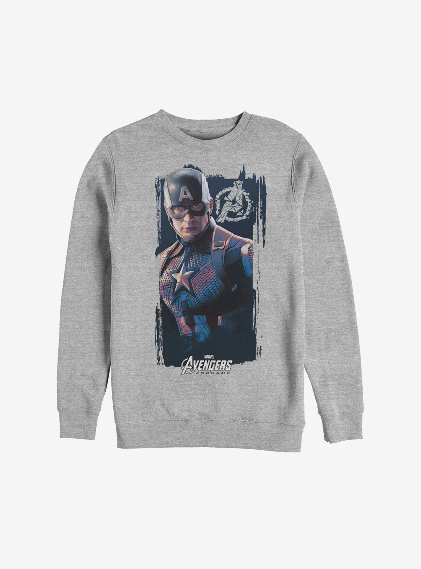 Marvel Avengers: Endgame Captain America Banner Sweatshirt, , hi-res