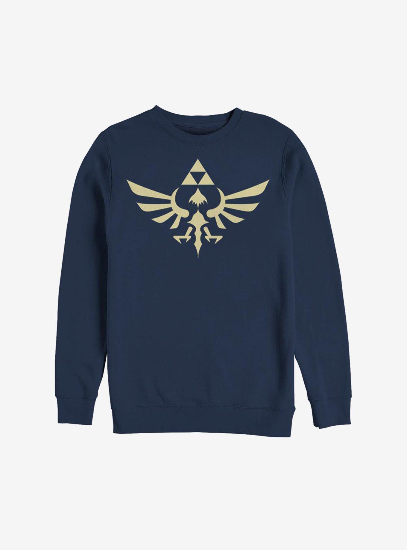 Nintendo The Legend Of Zelda Triumphant Triforce Sweatshirt, , hi-res