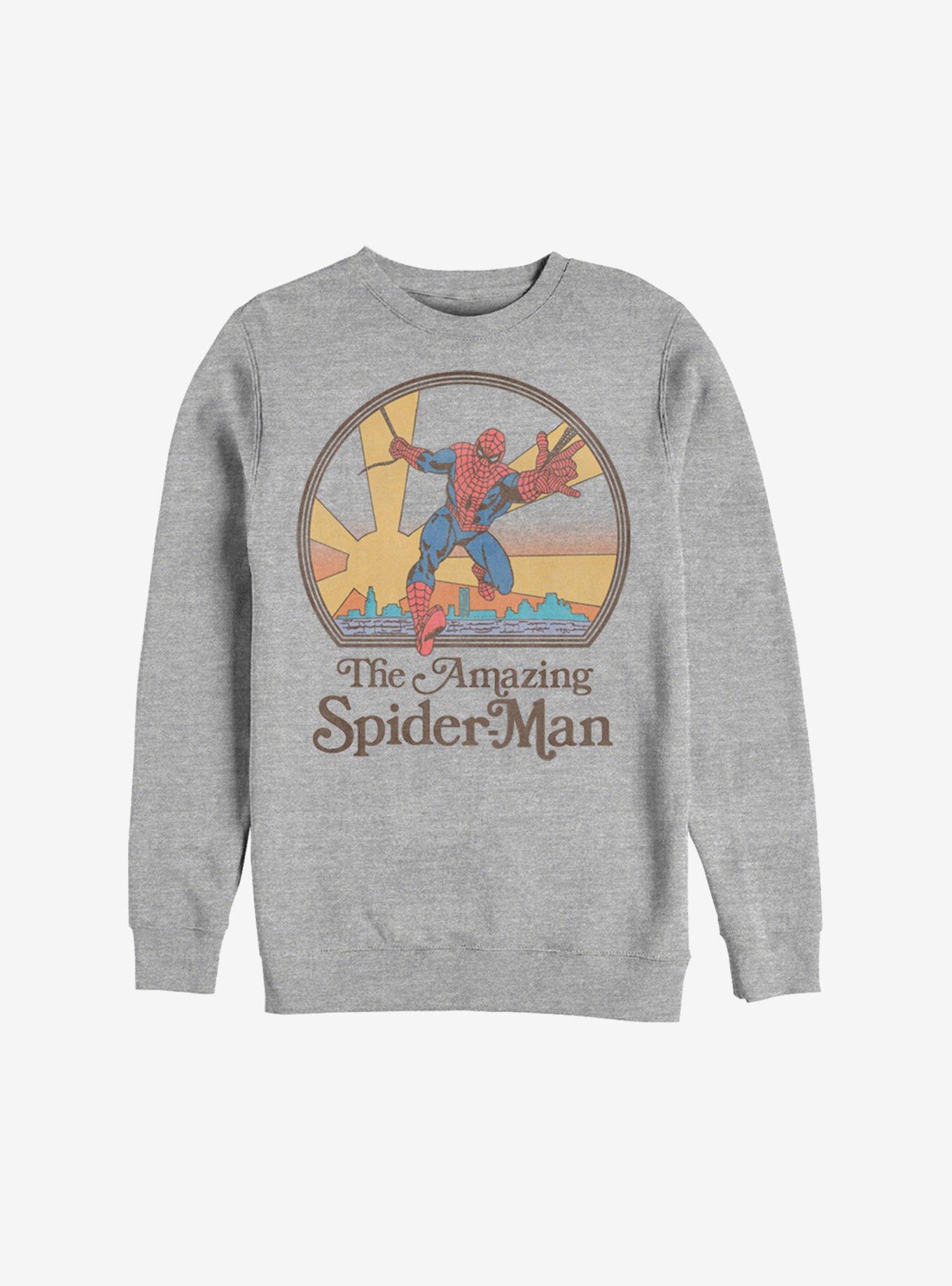 Marvel Spider-Man Seventies Amazing Spider-Man Sweatshirt, , hi-res