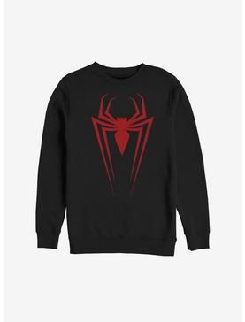 Marvel Spider-Man Long Spider Logo Sweatshirt, , hi-res