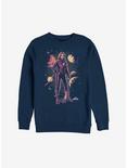 Marvel Captain Marvel Goose Planets Sweatshirt, NAVY, hi-res