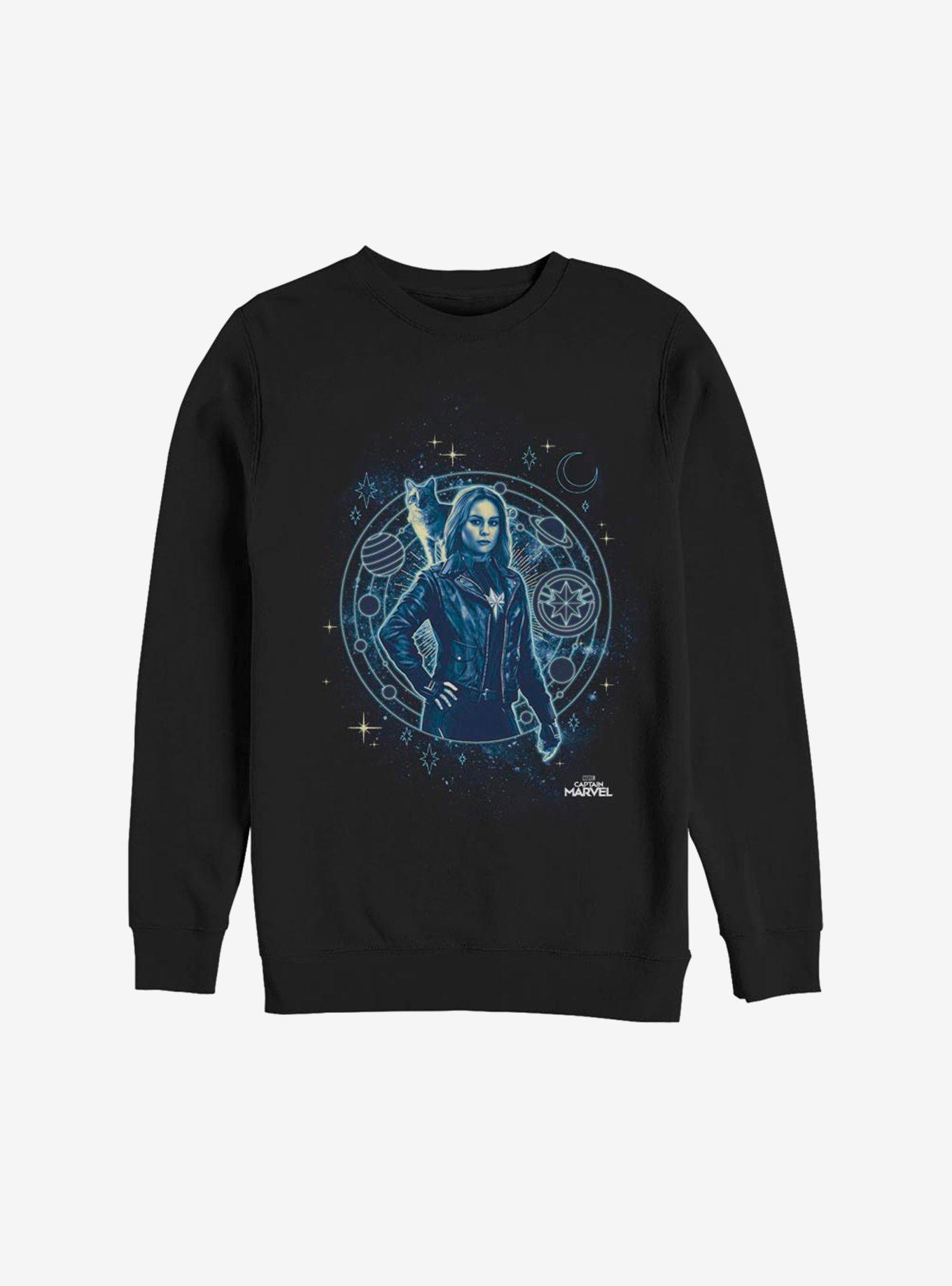 Marvel Captain Marvel Celestial Being Sweatshirt, , hi-res