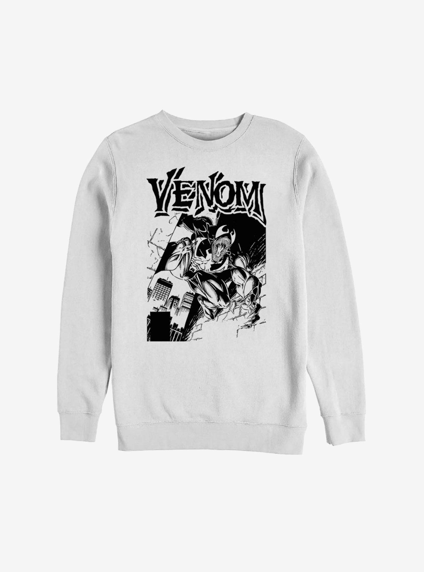 Marvel Venom Street Comic Sweatshirt, WHITE, hi-res