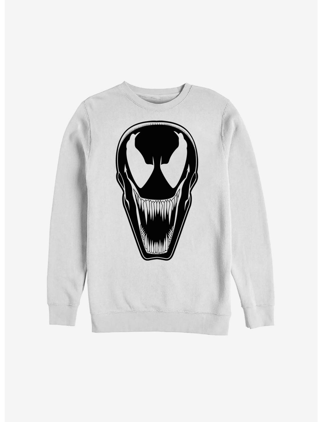 Marvel Venom Face Sweatshirt, WHITE, hi-res