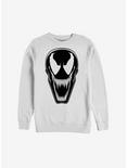 Marvel Venom Face Sweatshirt, WHITE, hi-res