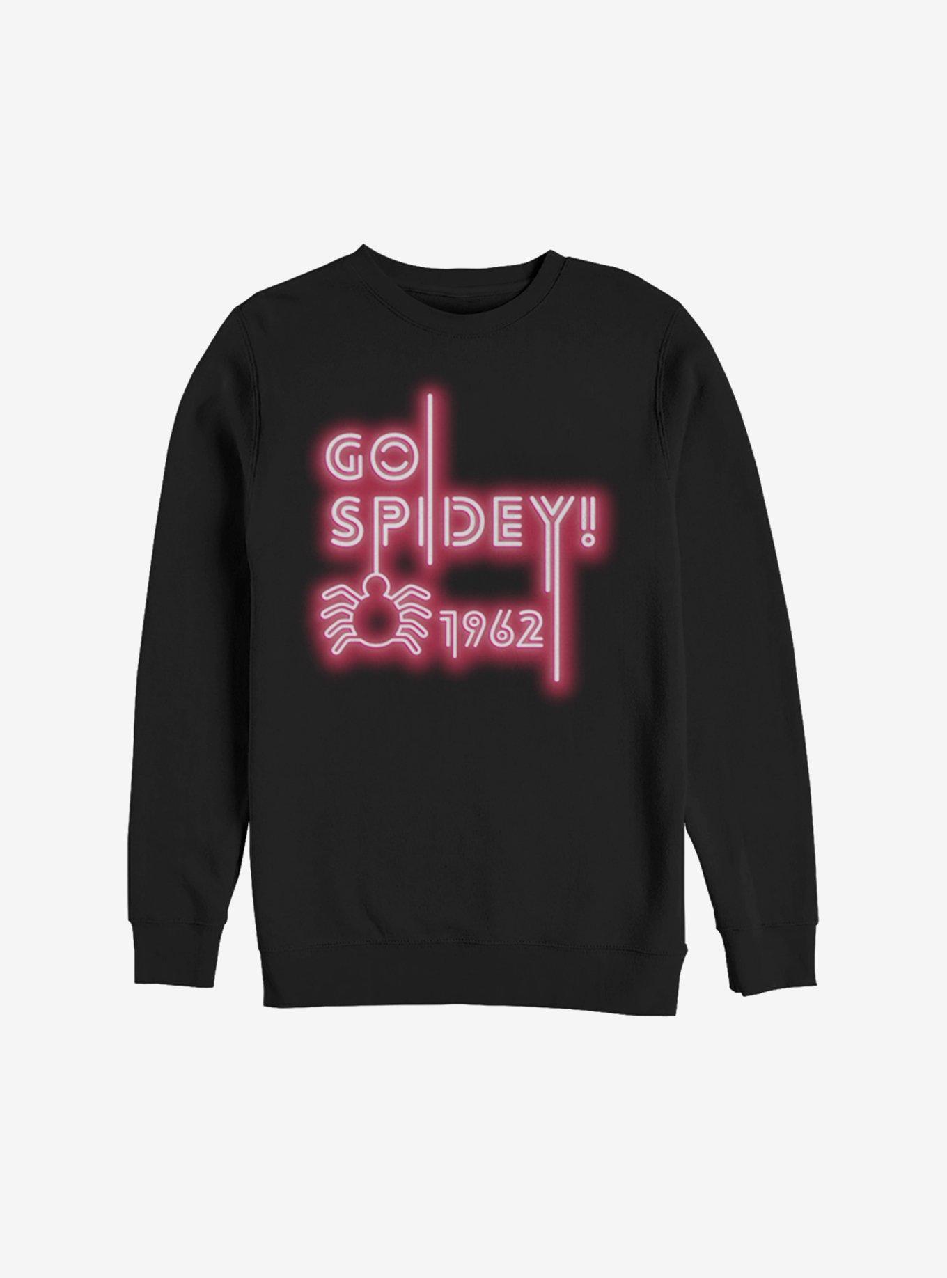 Marvel Spider-Man Go Spidey 1962 Sweatshirt, BLACK, hi-res