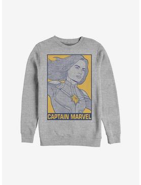 Marvel Avengers: Endgame Pop Captain Marvel Sweatshirt, , hi-res