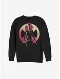 Marvel X-Men Jean Grey Logo Sweatshirt, BLACK, hi-res