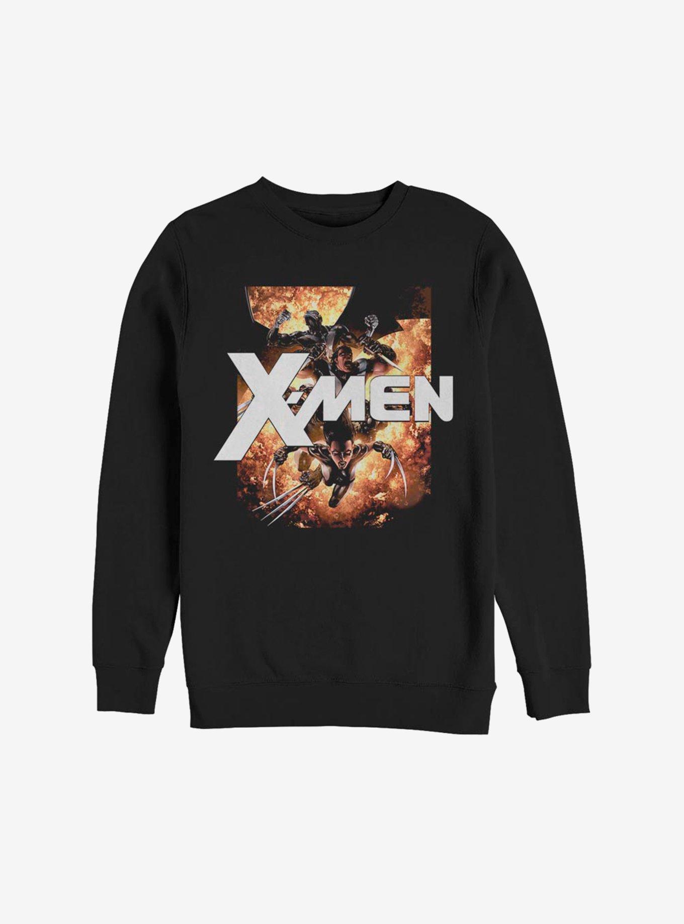 Marvel X-Men Explosion Sweatshirt, , hi-res