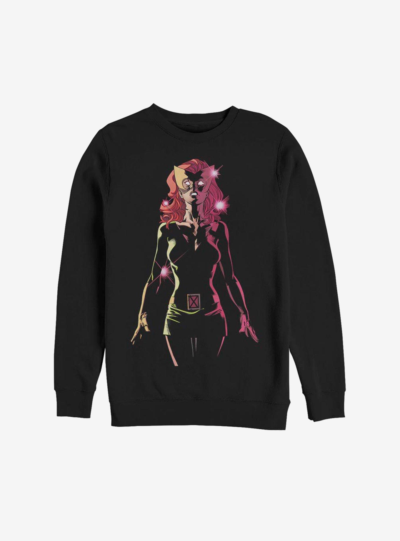 Marvel X-Men Jean Grey Sweatshirt - BLACK | BoxLunch