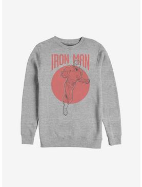 Marvel Iron Man Sketch Silhouette Sweatshirt, , hi-res