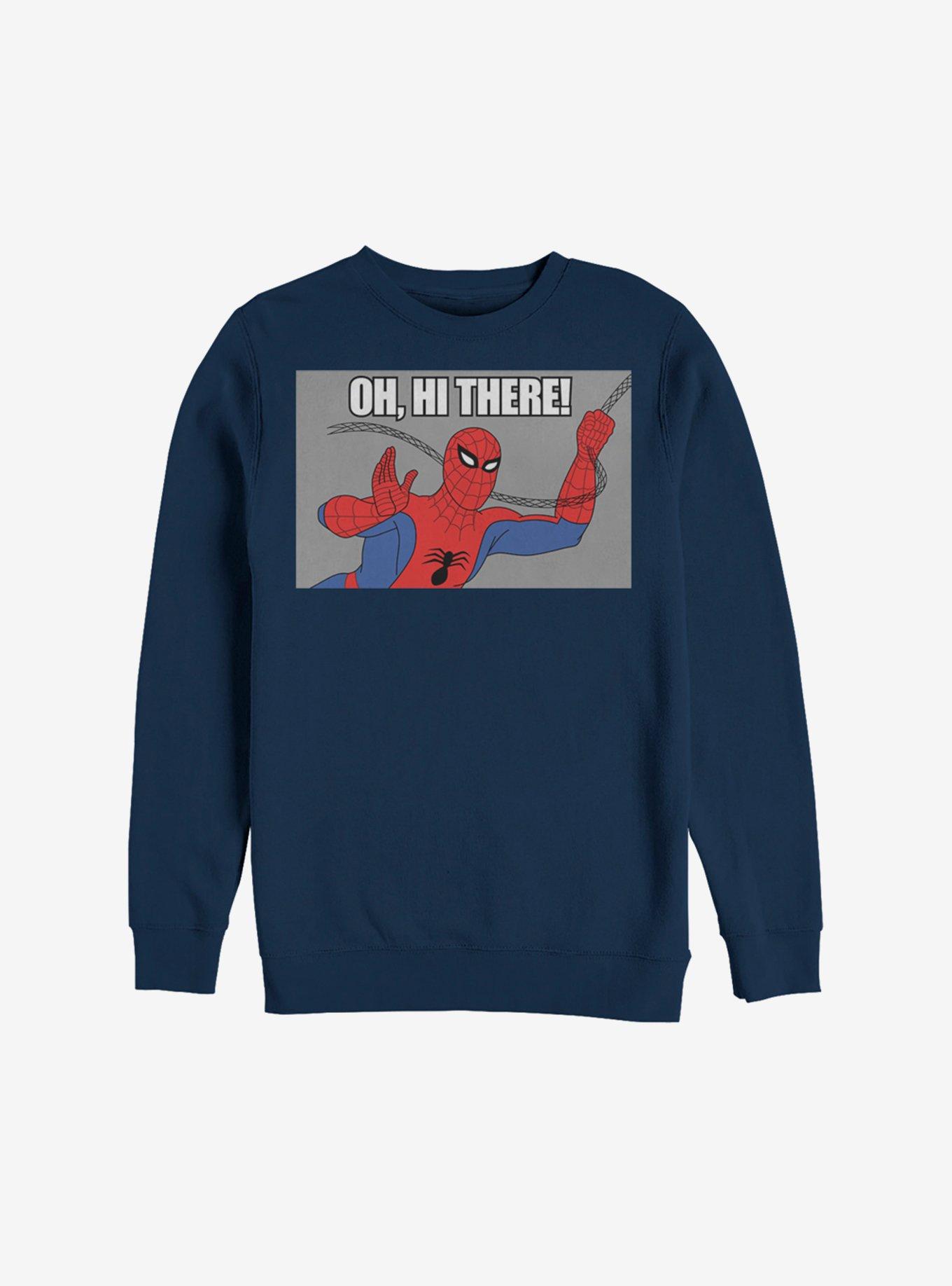 Marvel Spider-Man Oh Hi There Sweatshirt, , hi-res