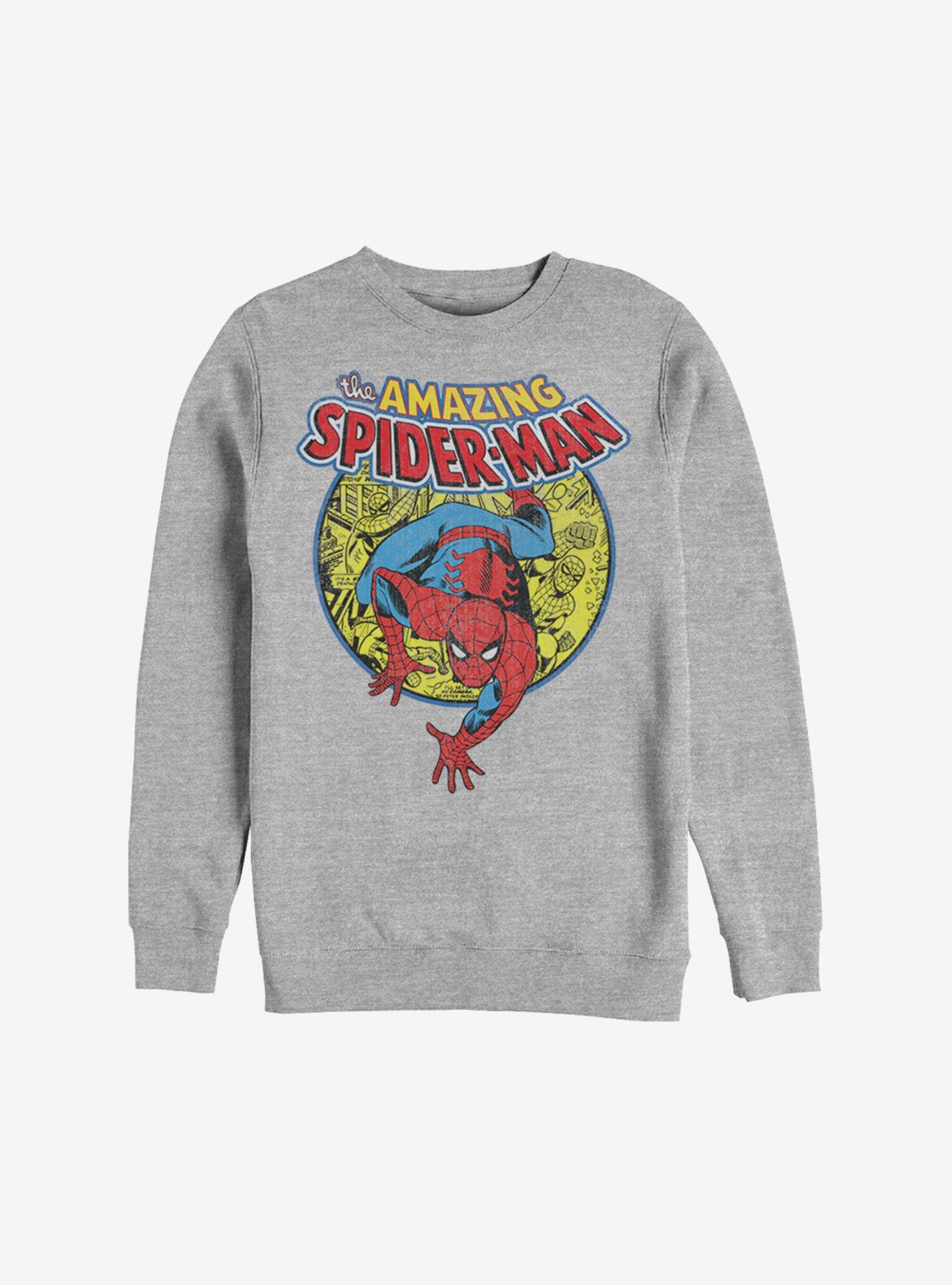 Marvel Spider-Man Urban Hero Sweatshirt, ATH HTR, hi-res