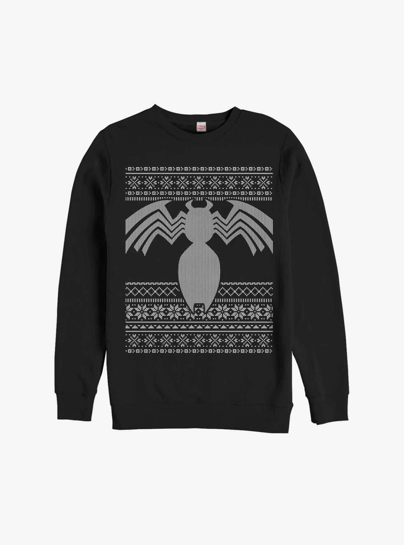 Marvel Venom Christmas Pattern Sweatshirt, , hi-res