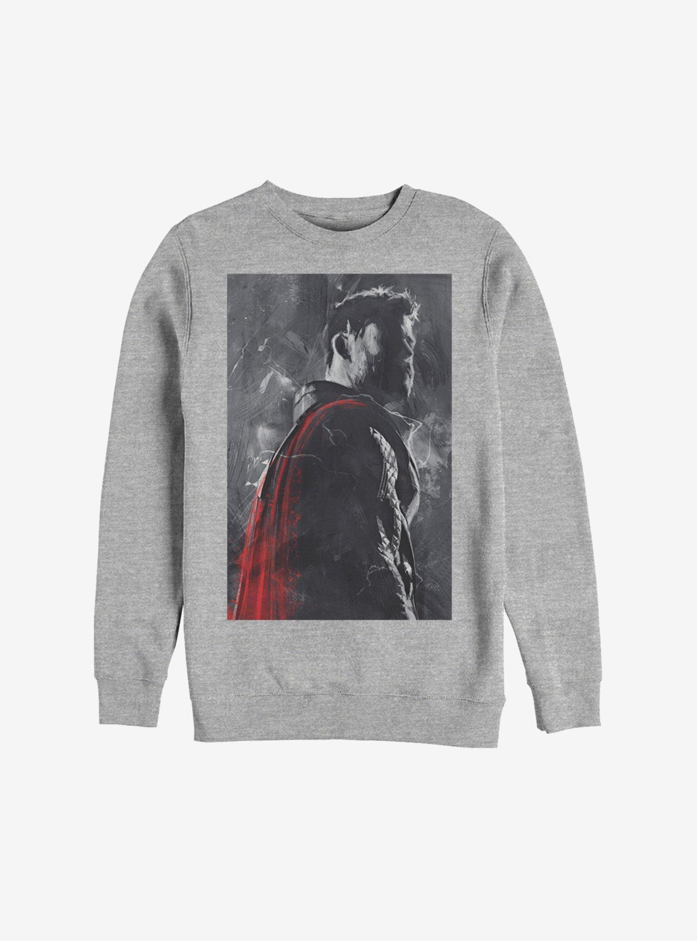 Marvel Avengers: Endgame Thor Painted Sweatshirt, , hi-res