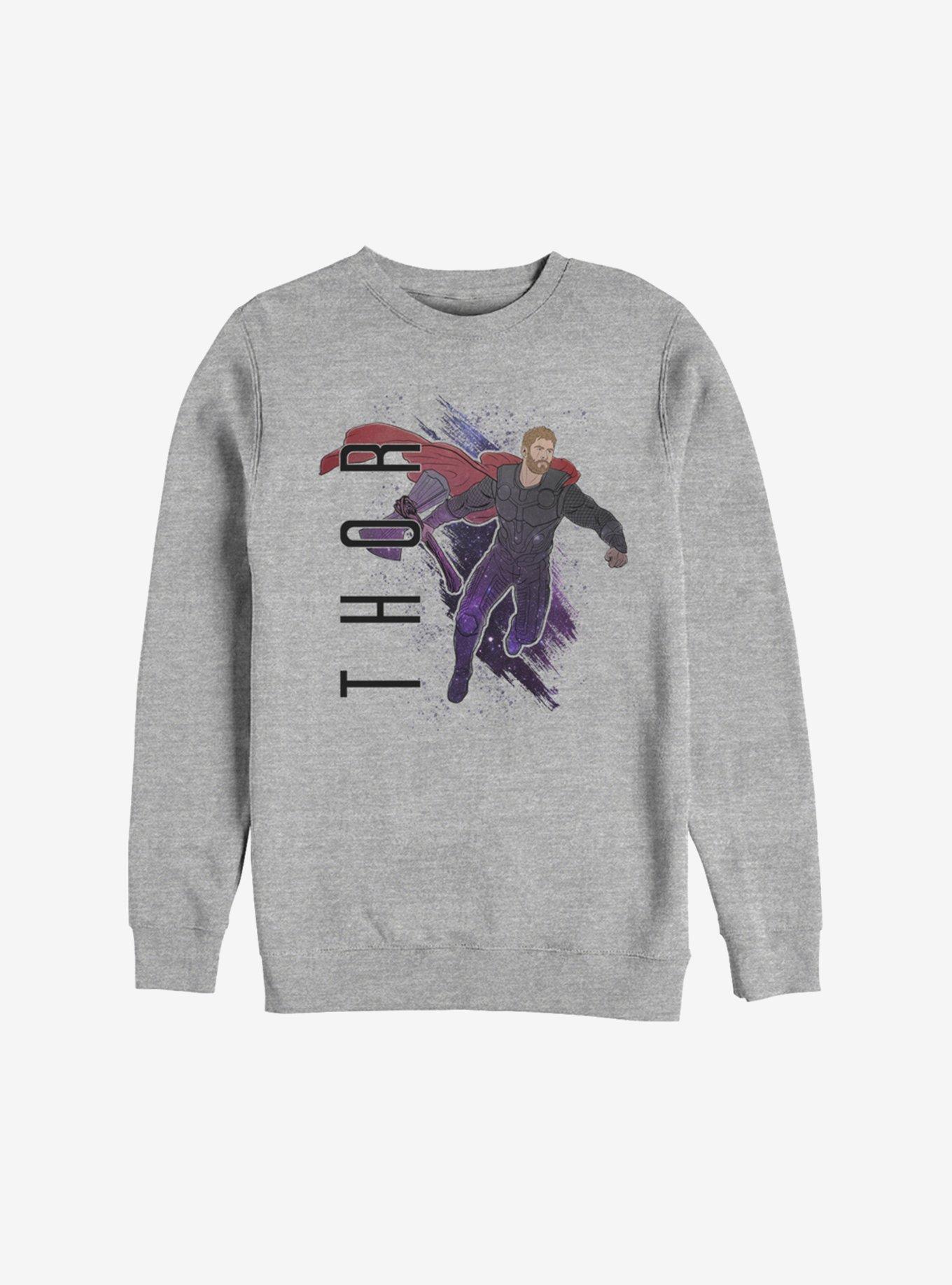 Marvel Avengers: Endgame Thor Painted Sweatshirt, , hi-res