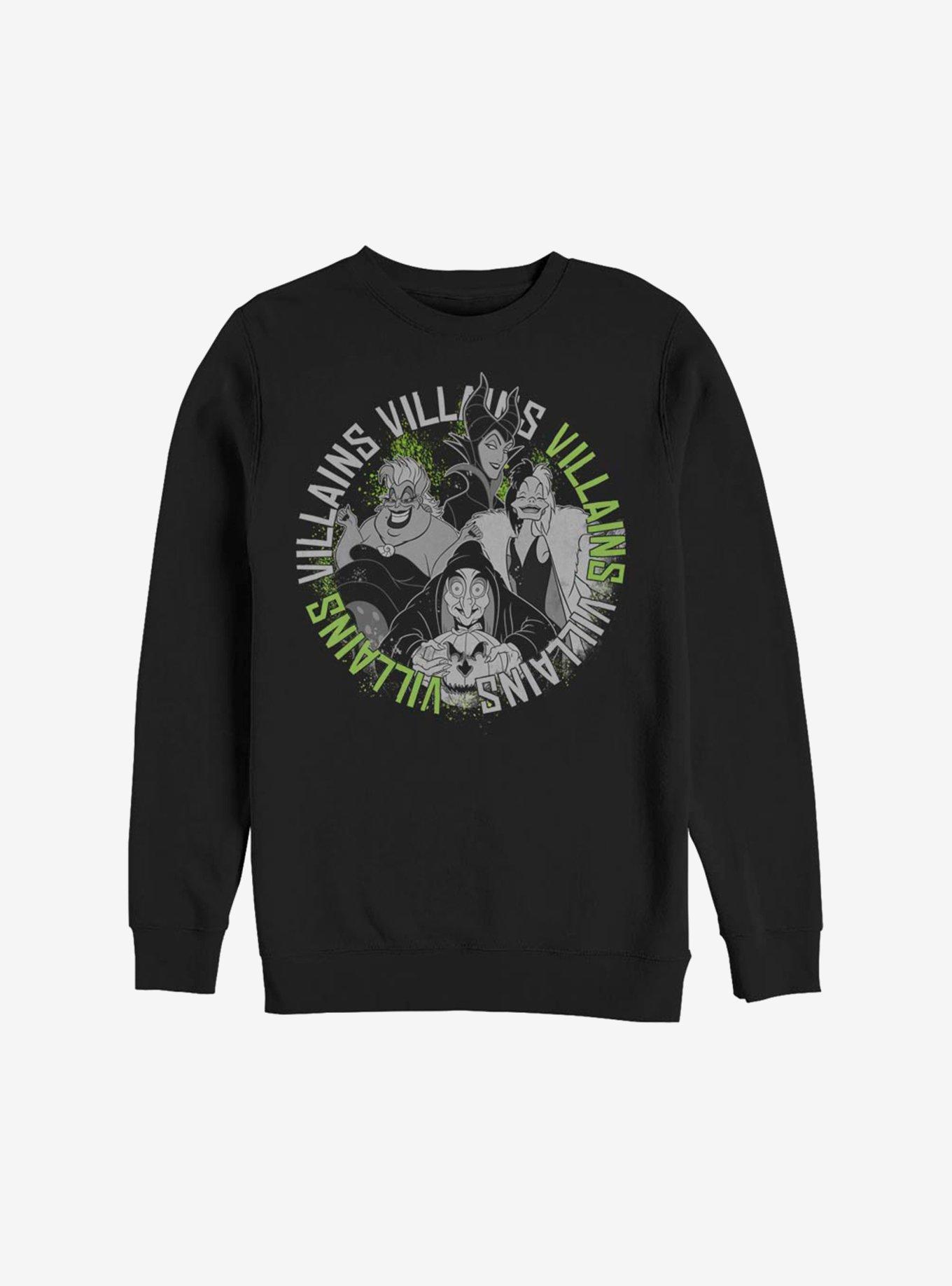 Disney Villains Evil Fun Sweatshirt, , hi-res
