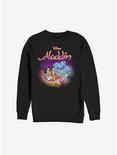 Disney Aladdin Aladdin VHS Art Sweatshirt, BLACK, hi-res