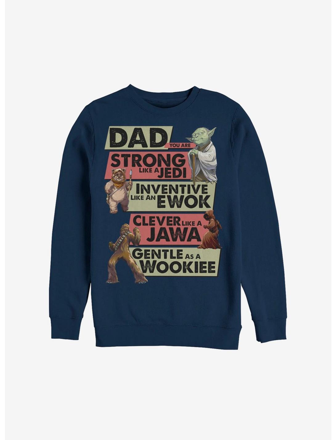Star Wars Dad You Are Sweatshirt, NAVY, hi-res