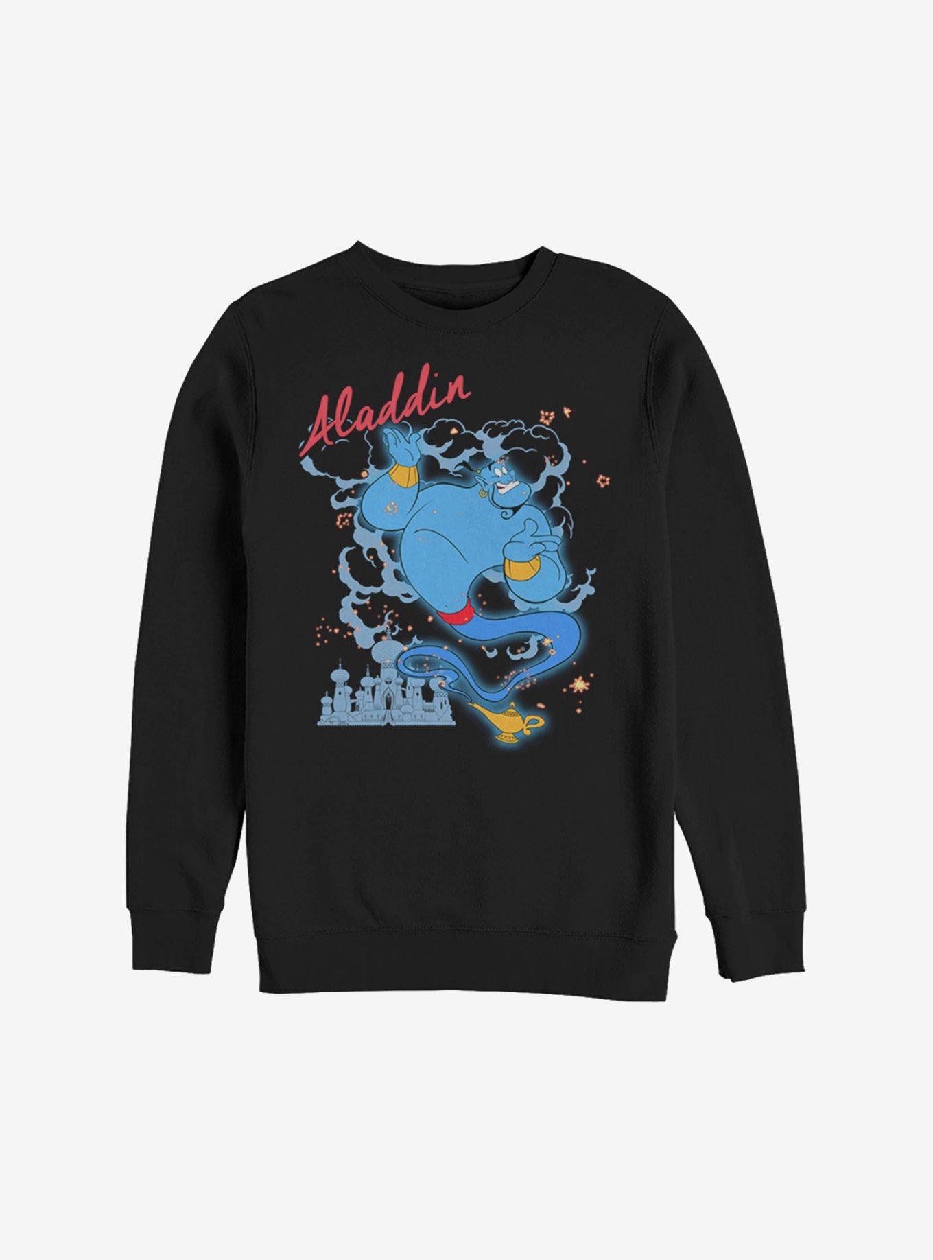Disney Aladdin Genie Sparkle Sweatshirt, , hi-res