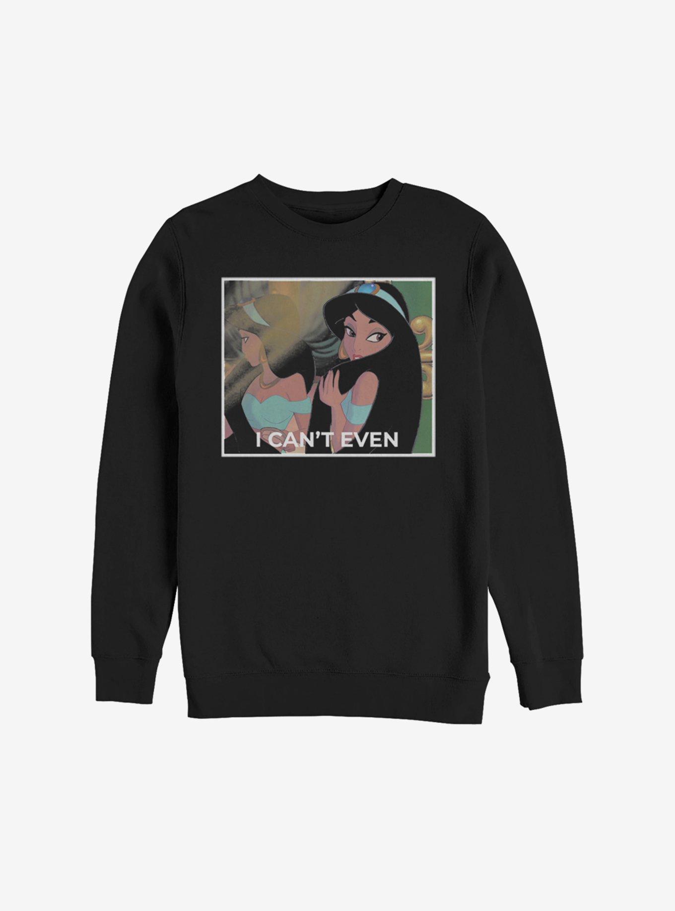 Disney Aladdin Jasmine Can't Even Sweatshirt, , hi-res