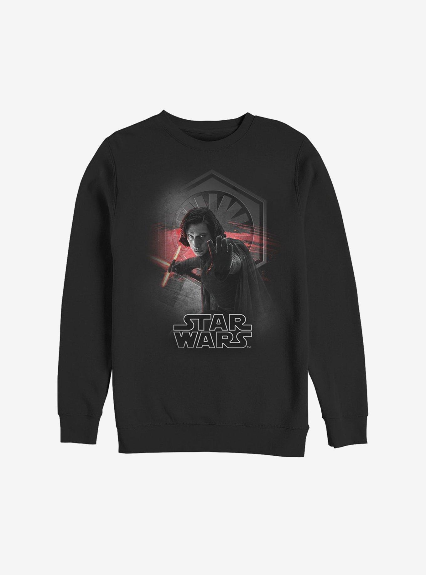 Star Wars Episode VIII The Last Jedi Deadly Son Kylo Ren Sweatshirt BLACK BoxLunch