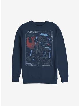 Plus Size Star Wars Episode VIII The Last Jedi Droid Break Sweatshirt, , hi-res