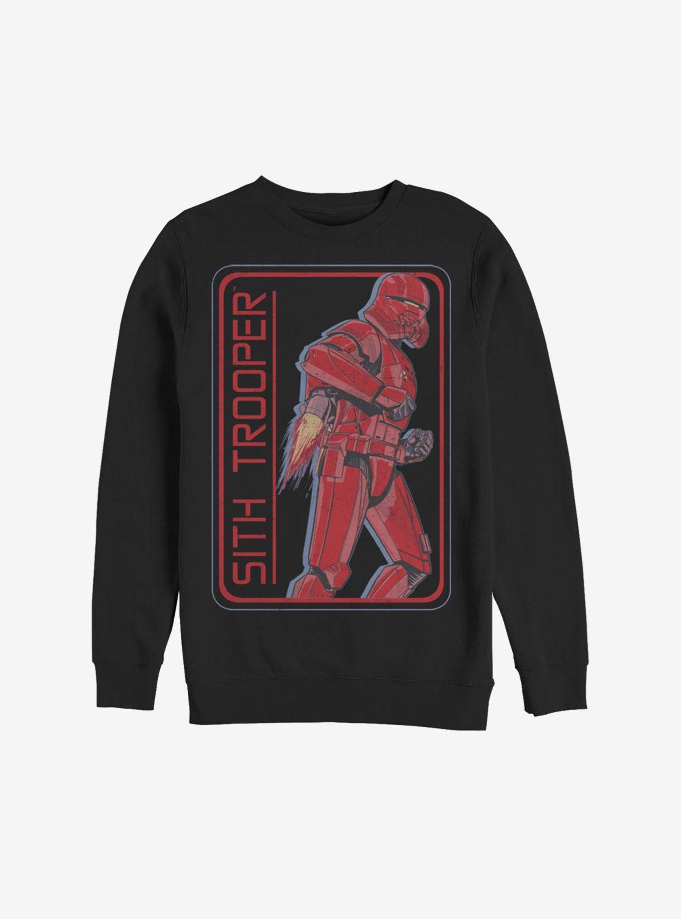 Star Wars Episode IX The Rise Of Skywalker Retro Sith Trooper Sweatshirt, , hi-res