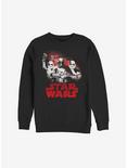 Star Wars Episode VIII The Last Jedi Enforcement Trio Sweatshirt, BLACK, hi-res