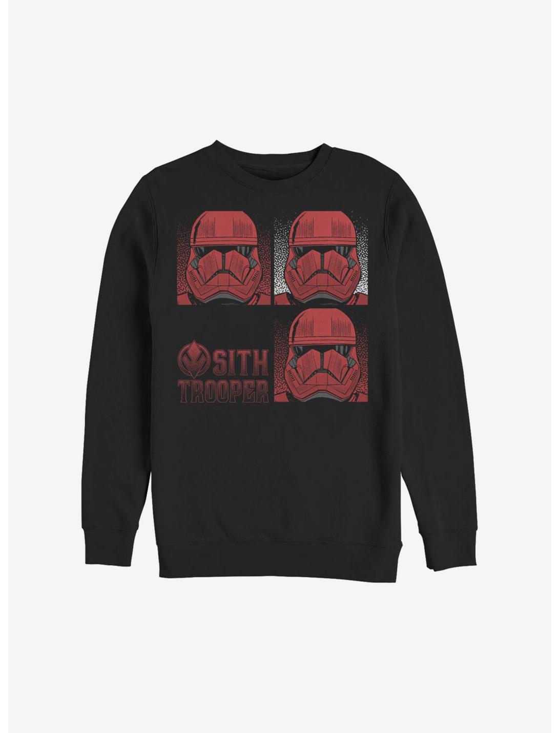 Star Wars Episode IX The Rise Of Skywalker Sith Trooper Sweatshirt, BLACK, hi-res