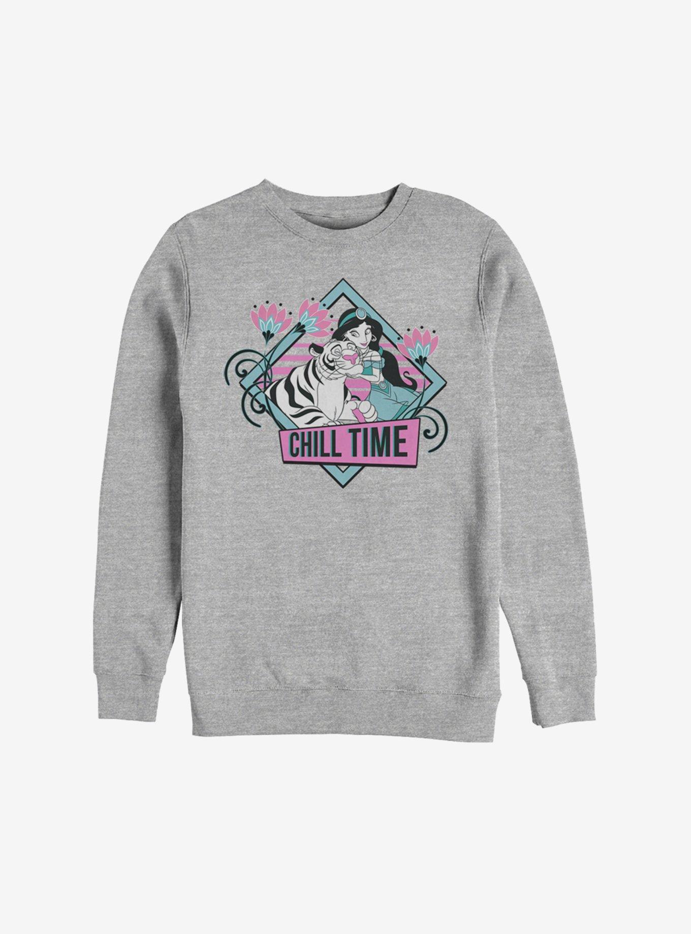 Disney Aladdin Jasmine Chill Time Sweatshirt, , hi-res