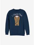 Star Wars Chewbacca I Chews You Sweatshirt, NAVY, hi-res