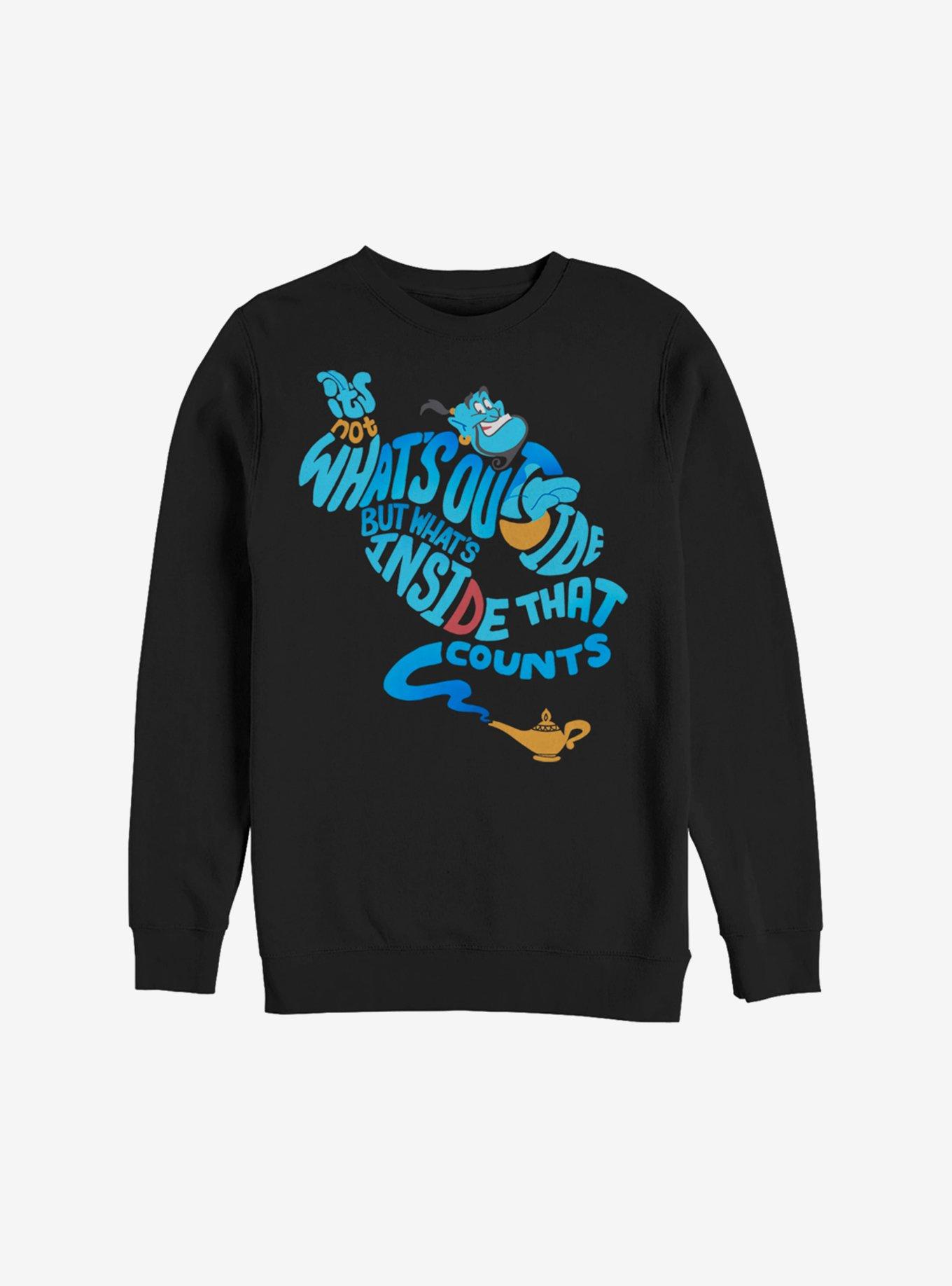 Disney Aladdin Genie What's Inside Counts Sweatshirt, , hi-res