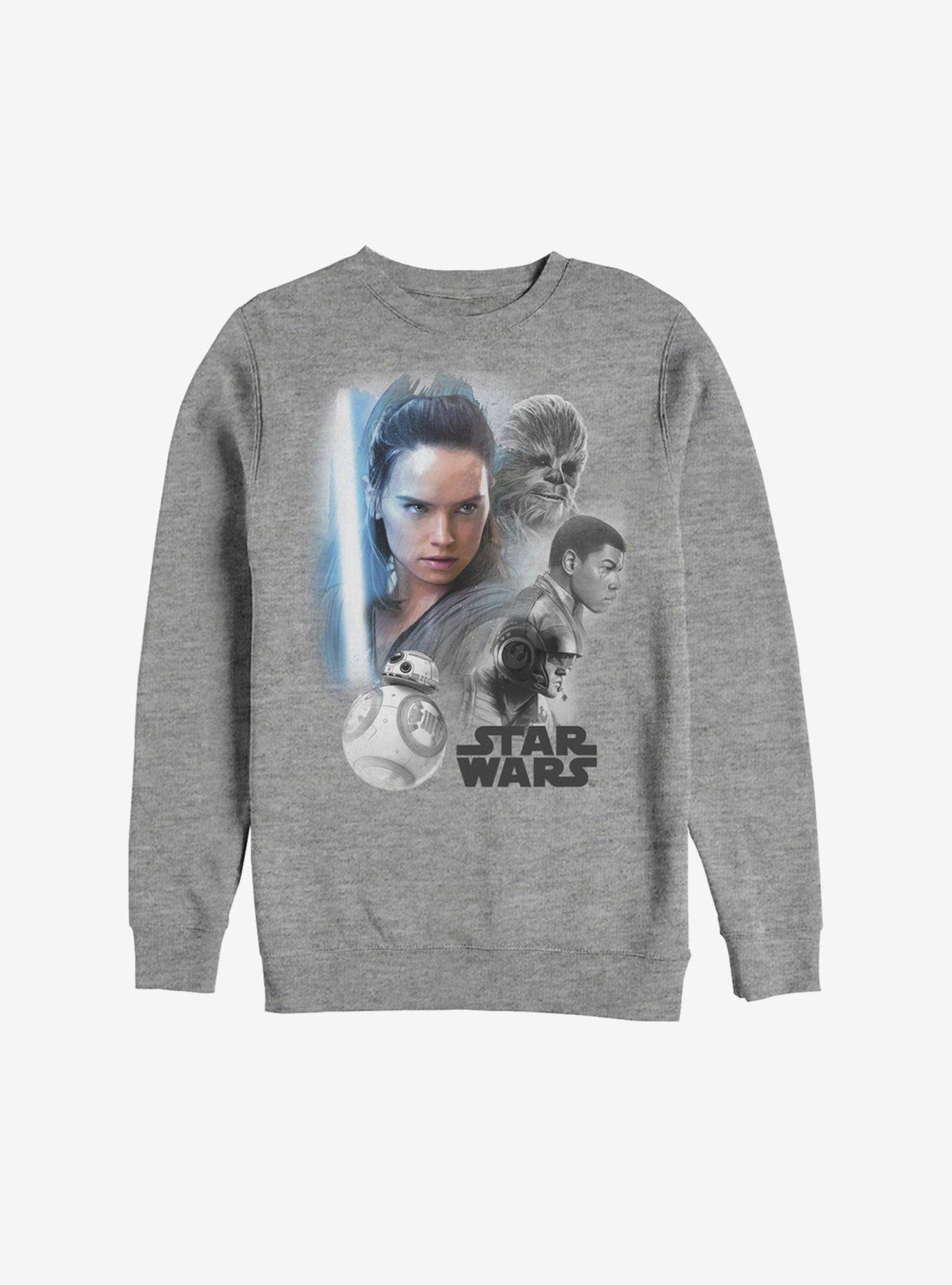 Star Wars Episode VIII The Last Jedi Real Heroes Sweatshirt, , hi-res