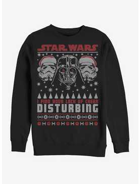 Star Wars Lack Of Cheer Disturbing Christmas Pattern Sweatshirt, , hi-res